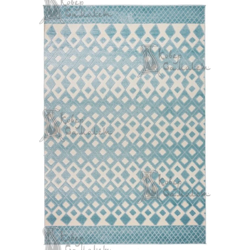 CONO 05343A l.blue Синтетические ковры