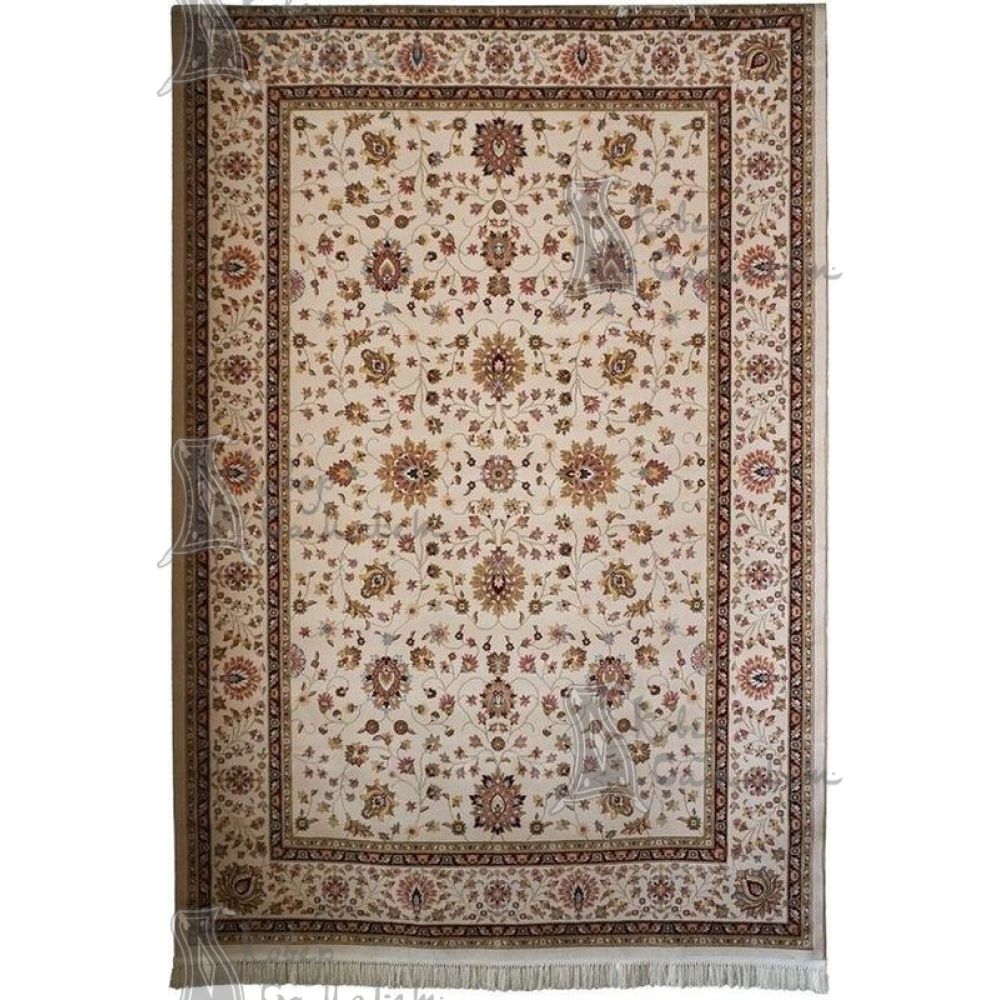 KERMAN 0800A CREAM CREAM Восточные ковры