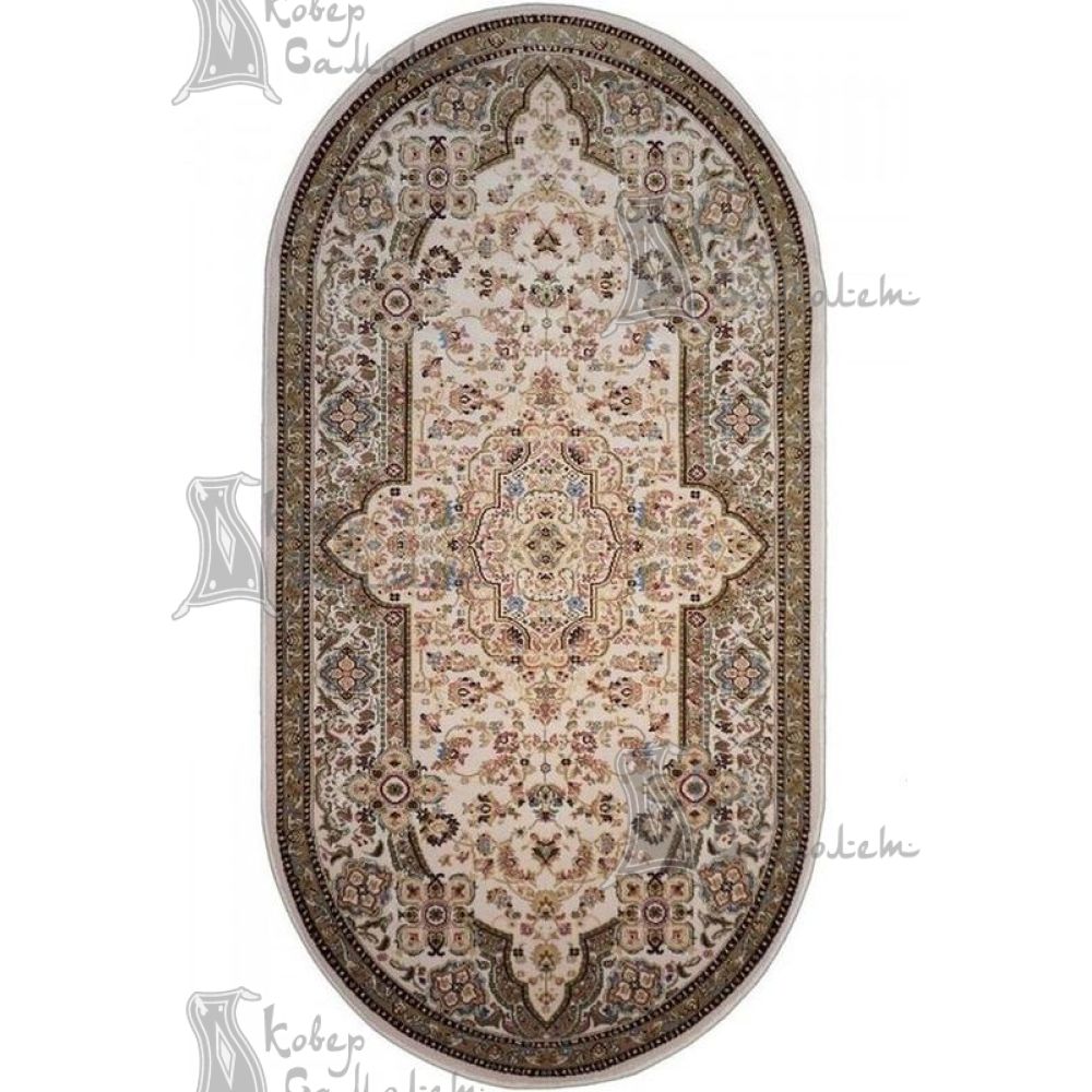KERMAN 0803C CREAM CREAM Східні килими