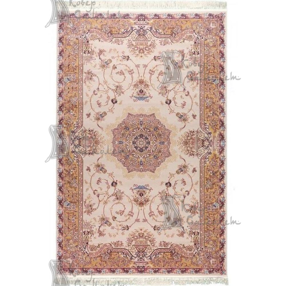 KERMAN 0811A CREAM BEIGE Восточные ковры