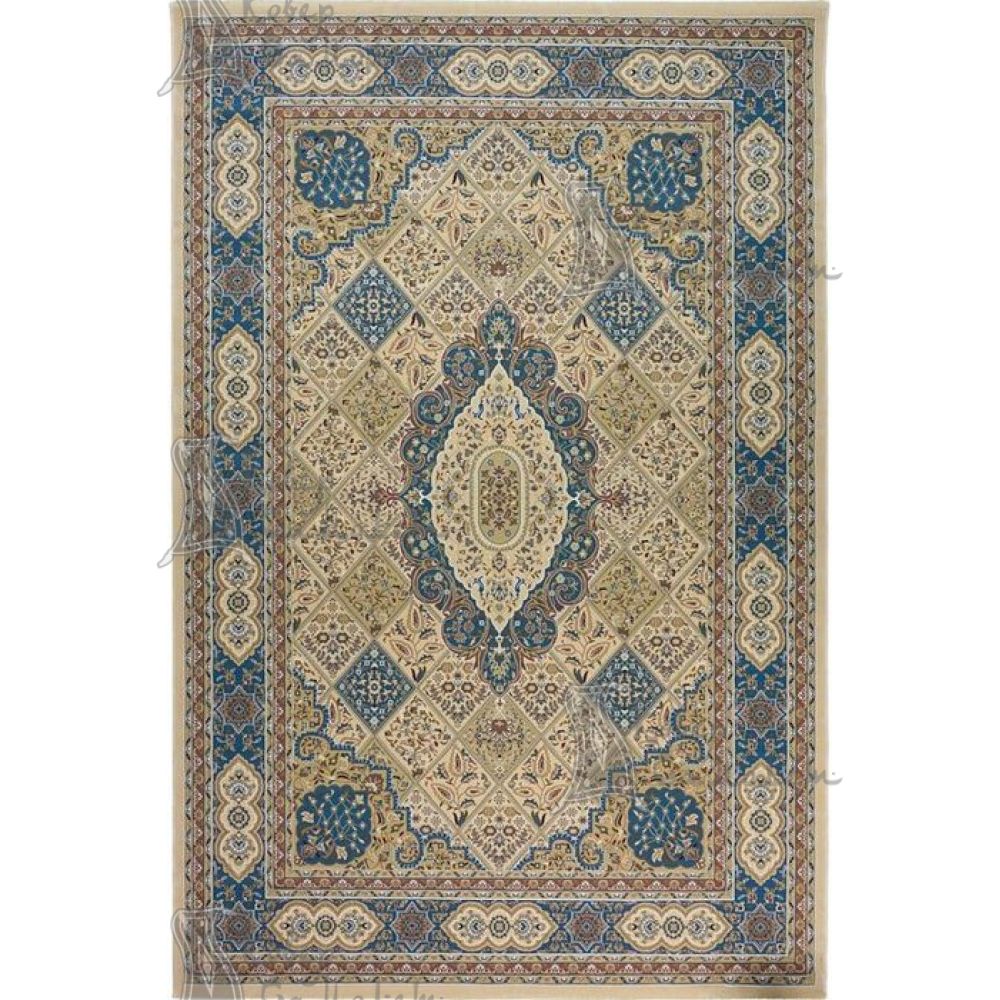 ROYAL ESFAHAN-1,5 2602A cream-blue Східні килими