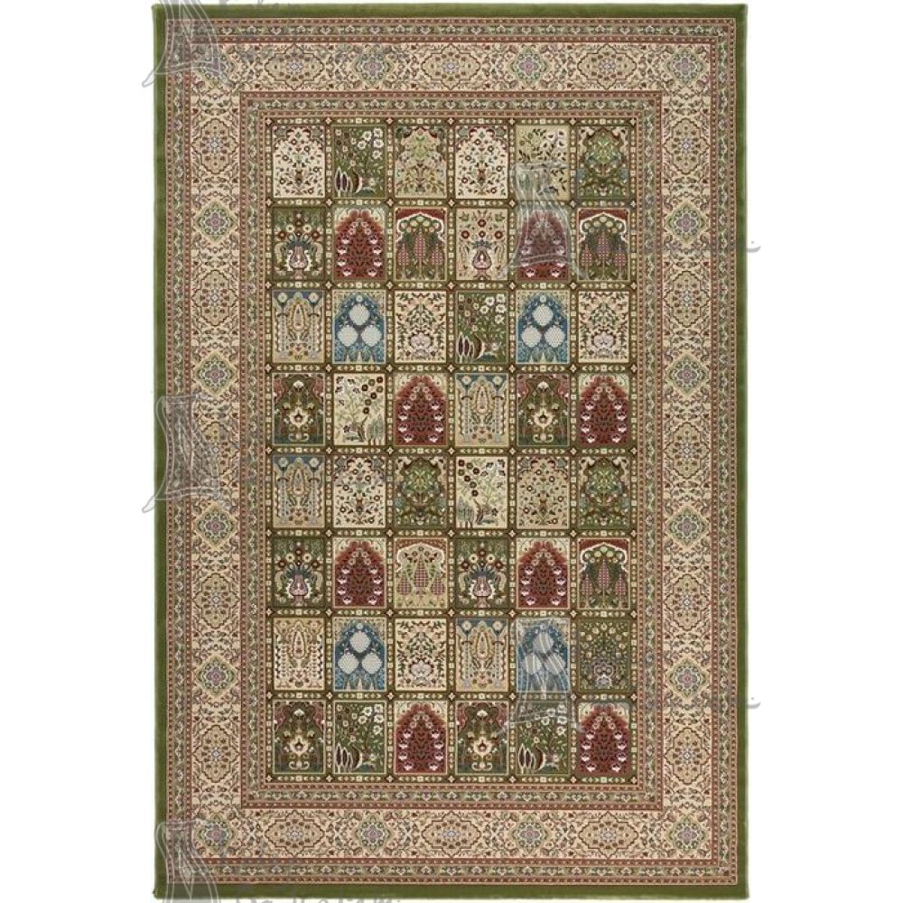 ROYAL ESFAHAN-1,5 3078F green-cream Восточные ковры