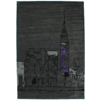 HAND TUFTED V Cityscape Rug 1