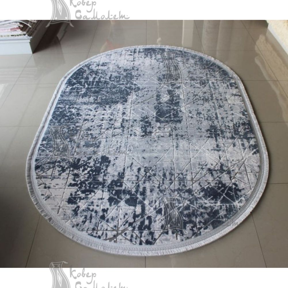 Акриловий килим NUANS W3223 blue/ivory