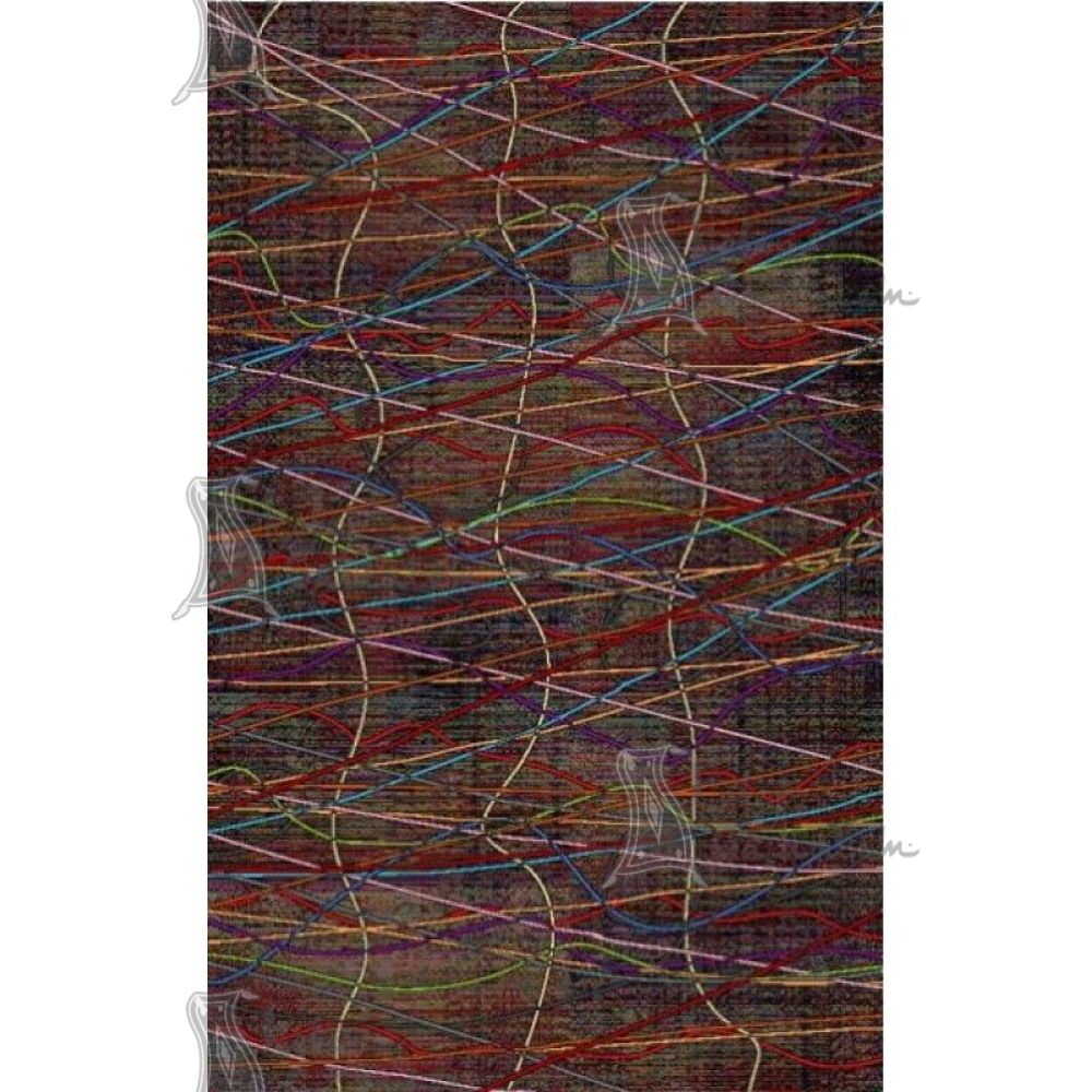 Синтетический ковёр RAINBOW 14 COLORS 4110A BLACK цена