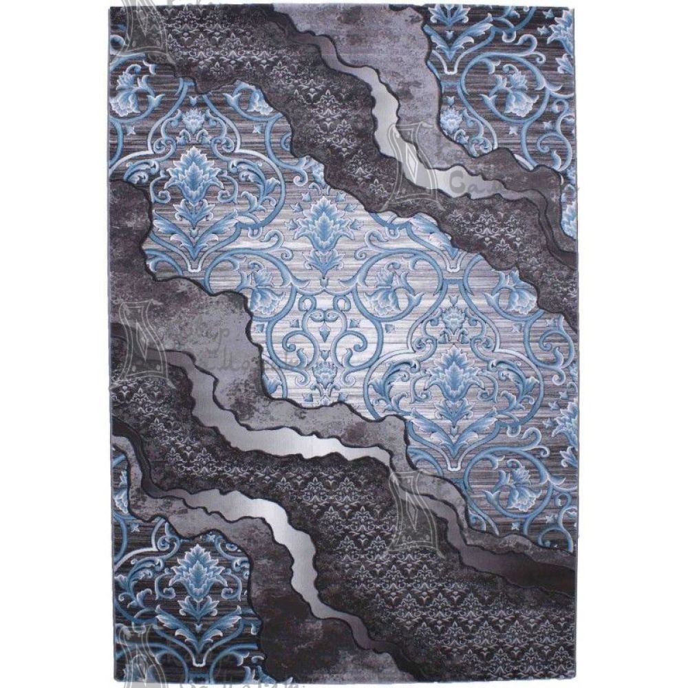 Синтетический ковёр TANGO ASMIN 9424A l.blue/d.beige