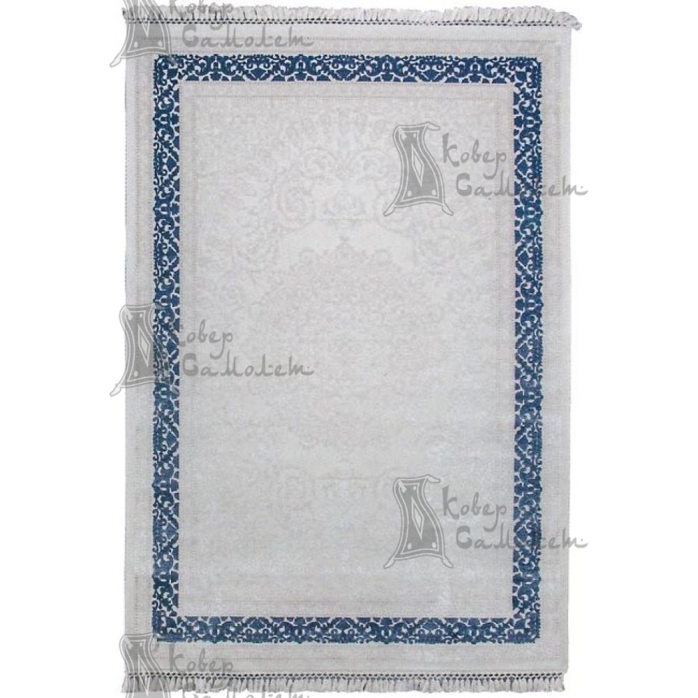 TENCEL 12543 BEIGE BLUE Акрилові килими